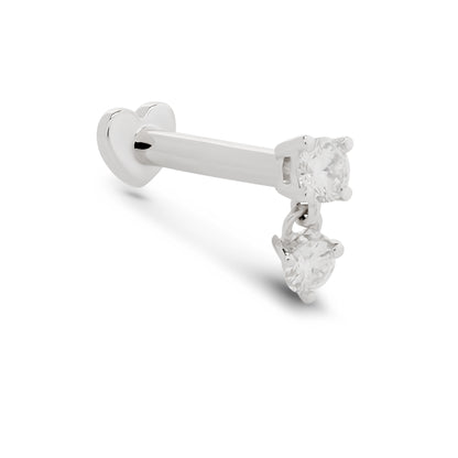 Flat Back Stud Earring