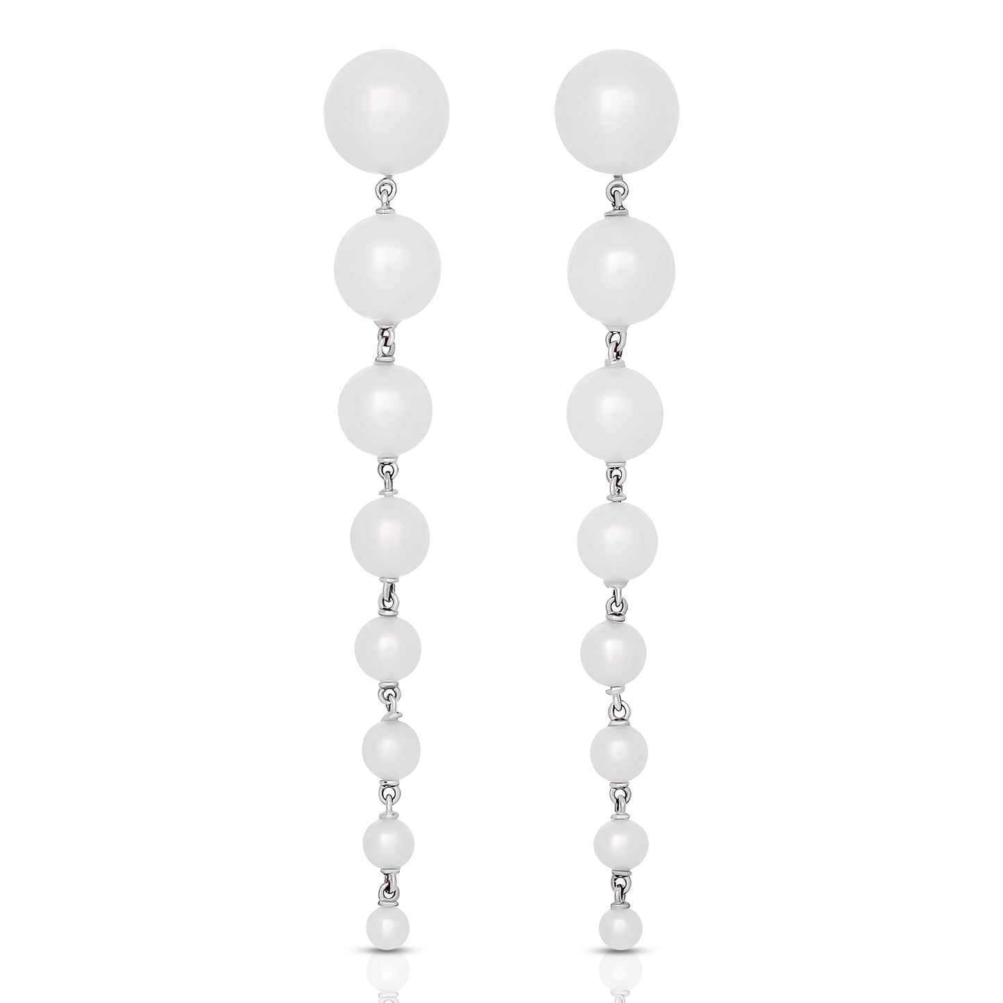 Graduating Freshwater Pearl Earrings