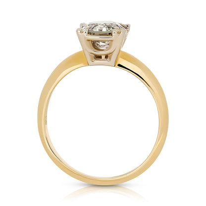 Old European Cut Diamond Ring