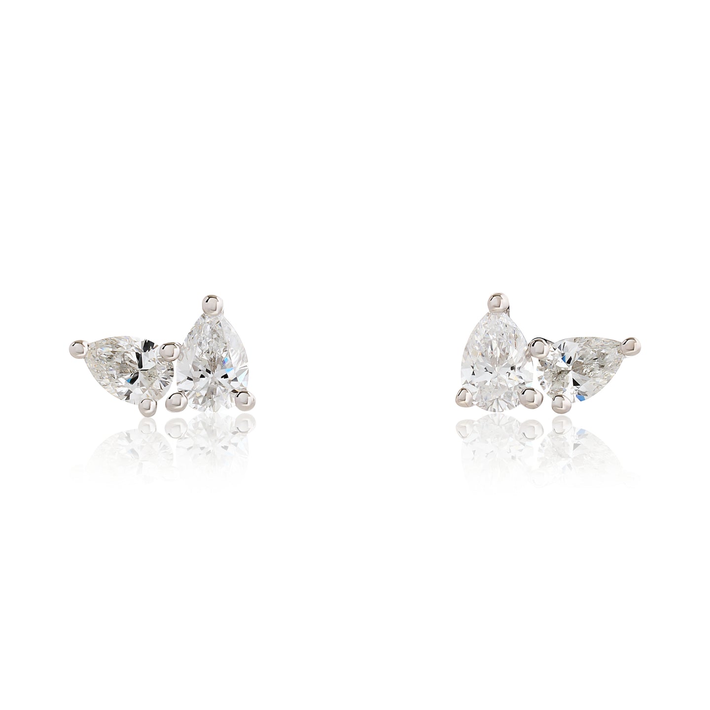 Toi Et Moi Diamond Birthstone Stud Earrings