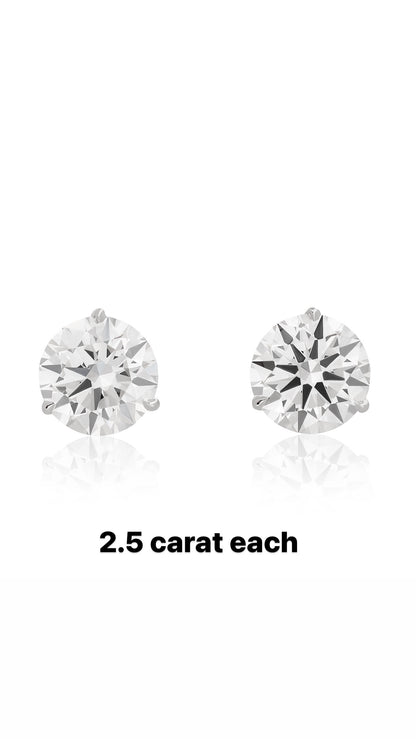 Lab Grown Diamond Studs-IGI Certified