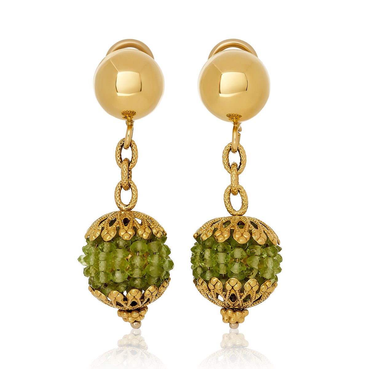 Vintage Peridot Earrings