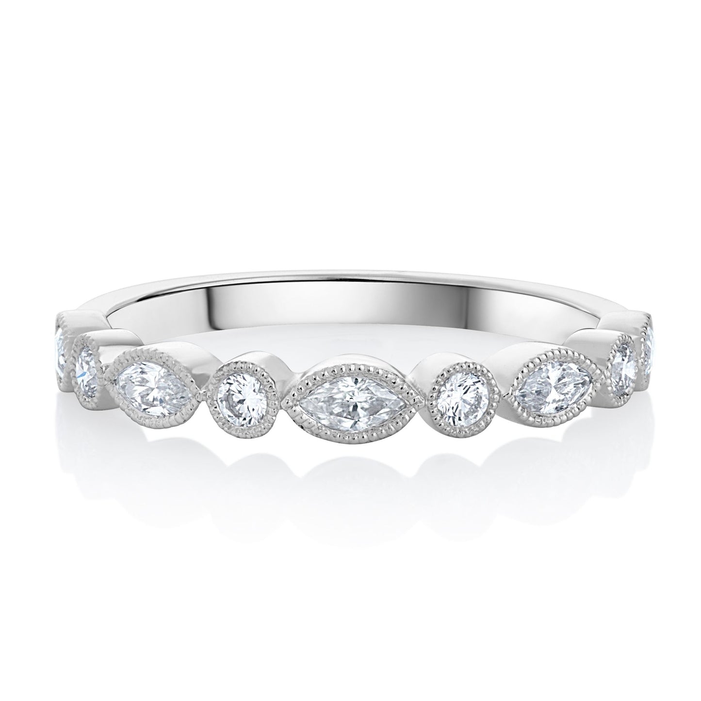 Vintage Inspired Diamond Band 3