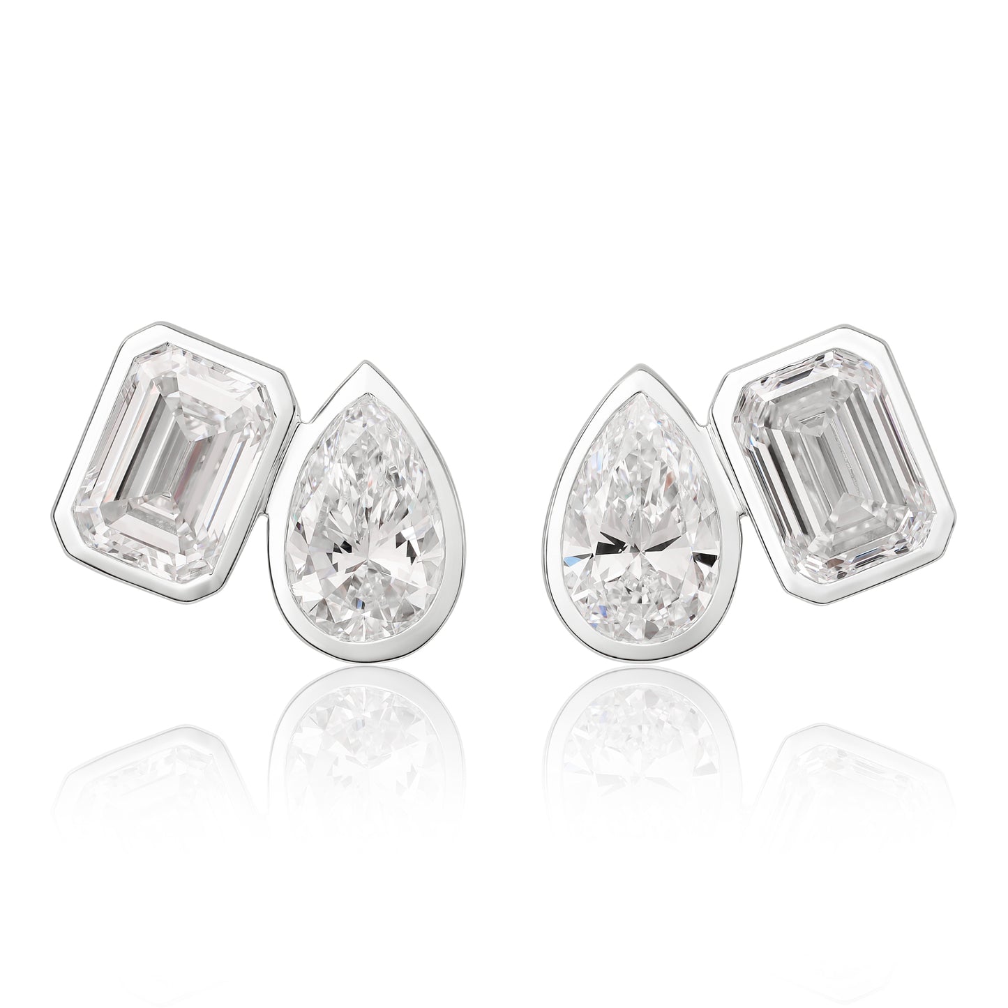 Toi Et Moi Lab Diamond Stud Earrings