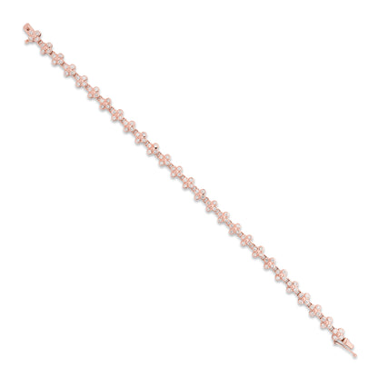 Diamond Flower Bracelet