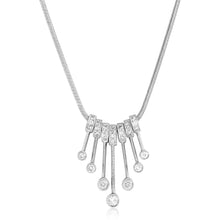 Load image into Gallery viewer, Diamond Sliding Stick Necklace