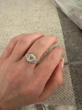 Load image into Gallery viewer, Petite Cushion Cut Diamond Ring