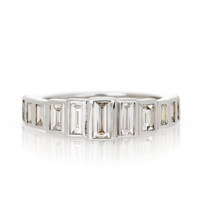 Diamond Baguette Pinky Ring