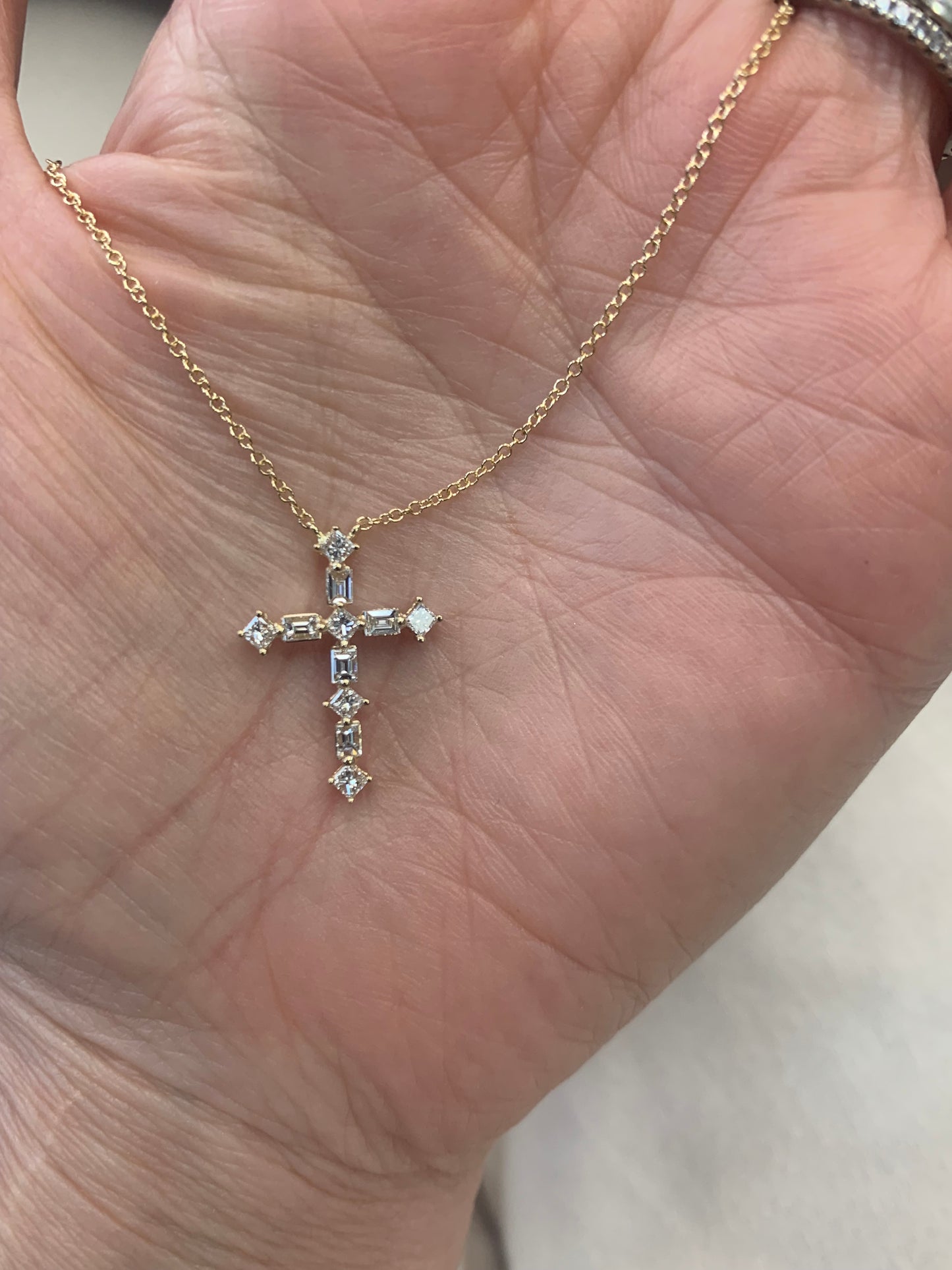 Diamond Cross Necklace