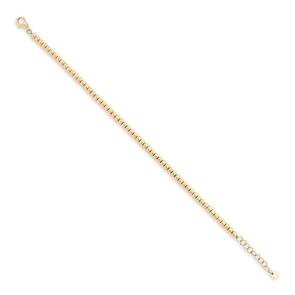 Yellow Gold Ball Bead Bracelet