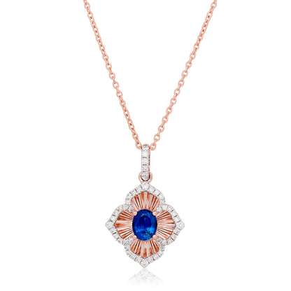 Sapphire and Diamond Dreams Pendant