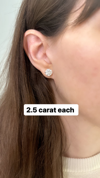 Lab Grown Diamond Studs-IGI Certified