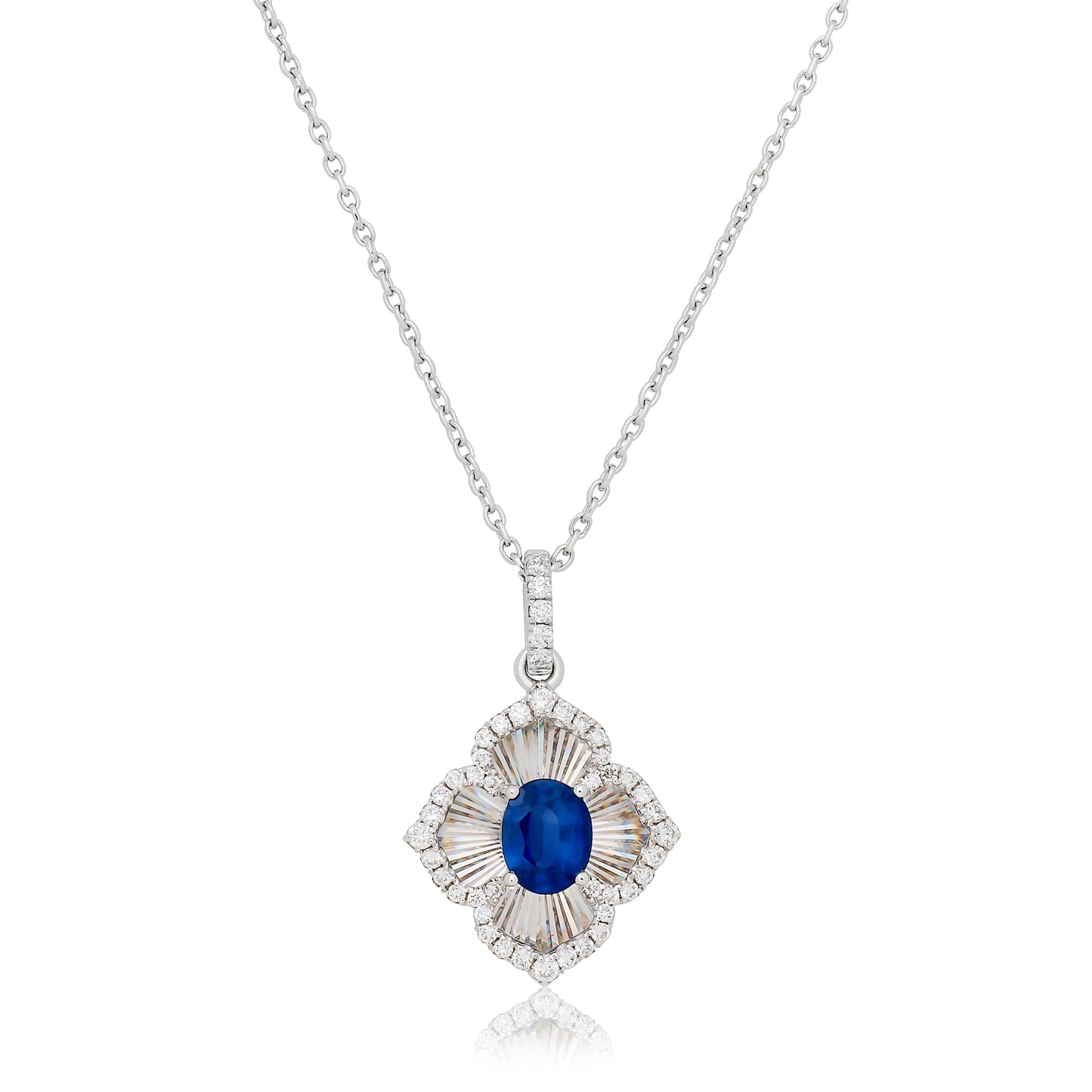 Sapphire and Diamond Dreams Pendant