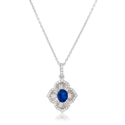 Sapphire and Diamond Dreams Pendant