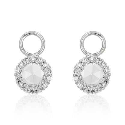 Diamond Rose Cut Charm