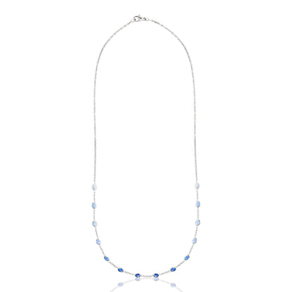 Estate Ombré Sapphire By The Yard Necklace
