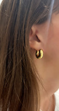 Load image into Gallery viewer, Chunky Gold Hoops - Three