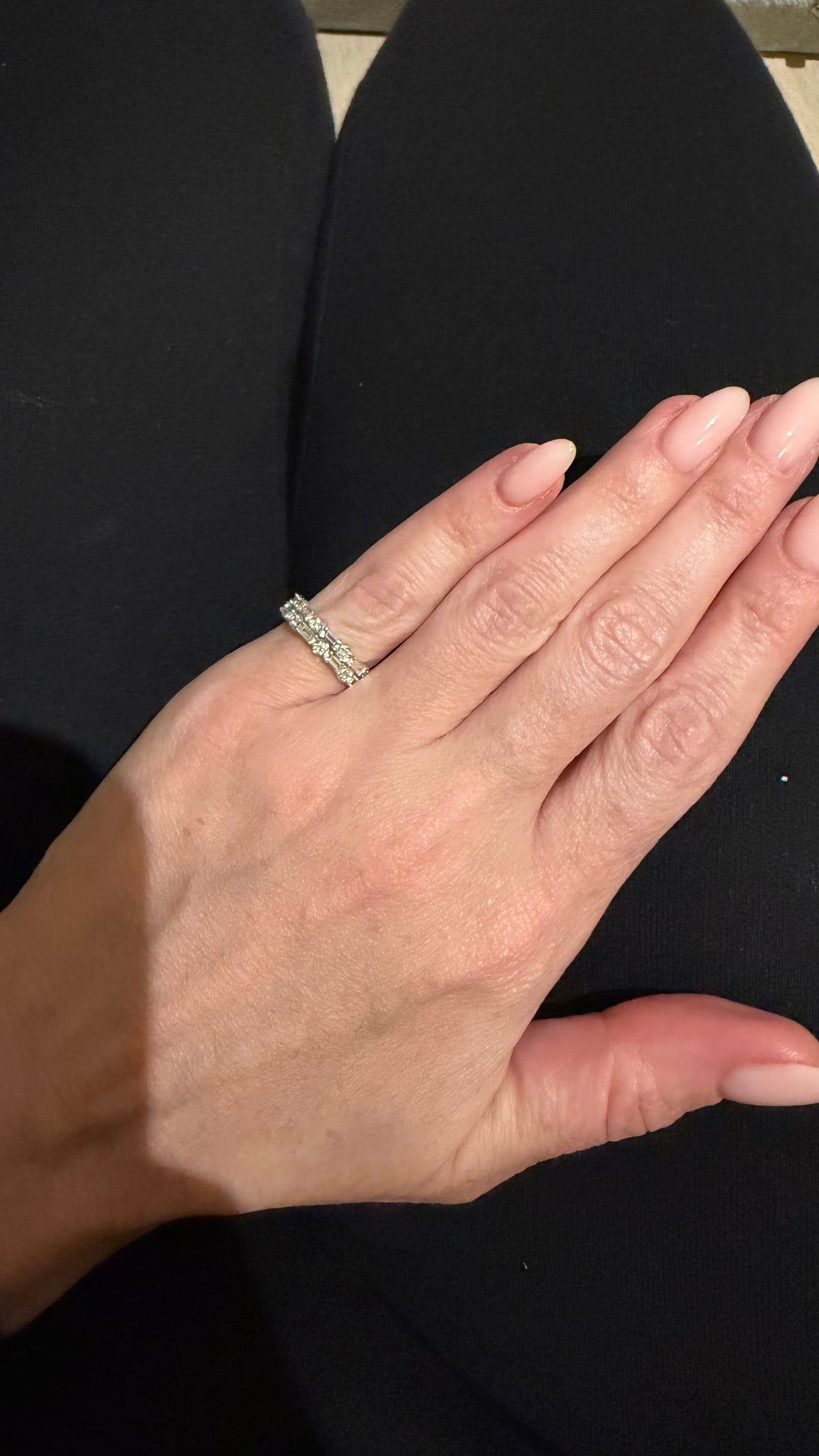 The Nikki Diamond Pinky Ring