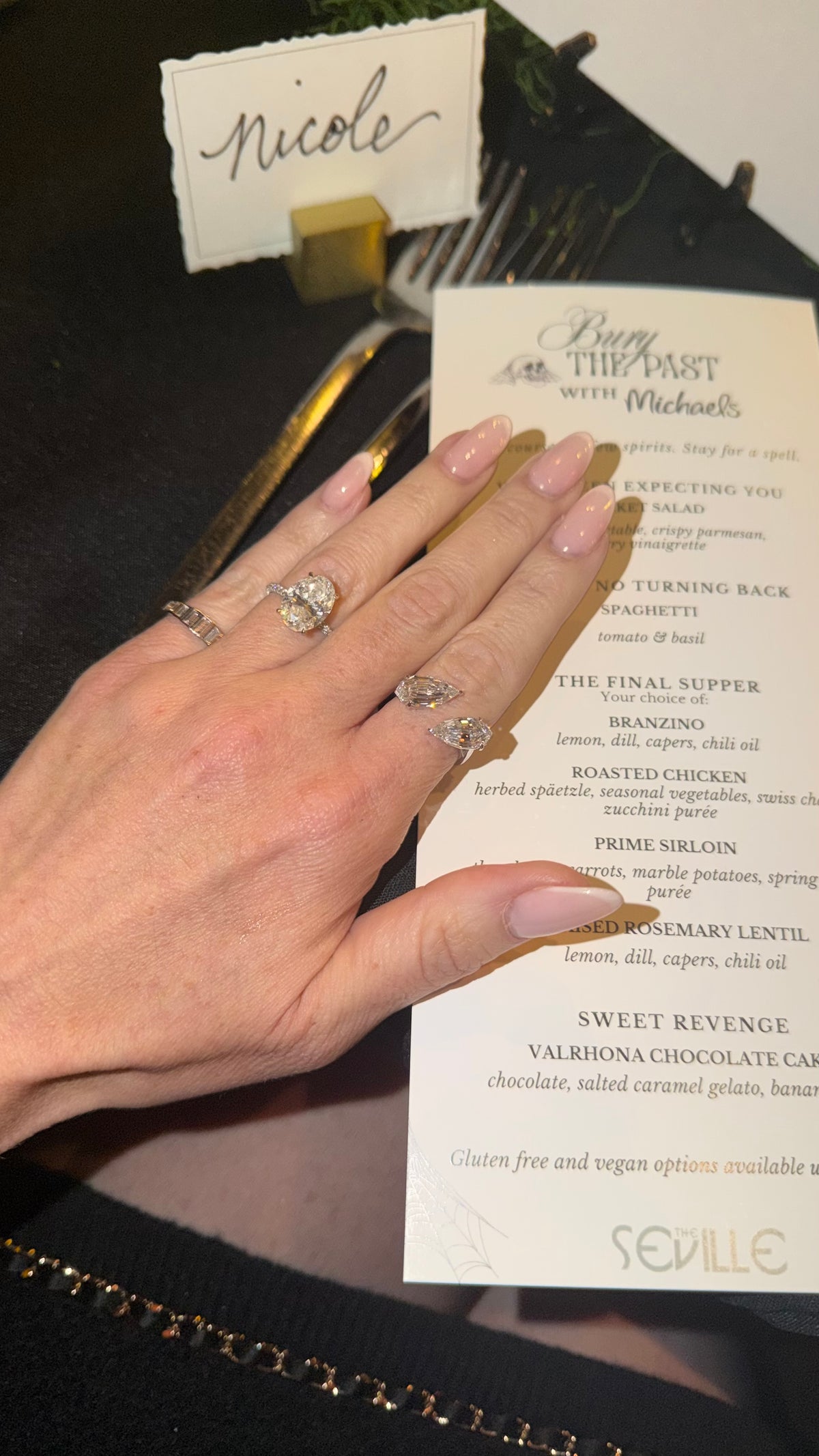 Diamond Baguette Pinky Ring