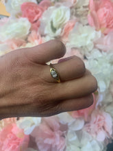 Load image into Gallery viewer, Petite Diamond Illusion Gypsy Ring