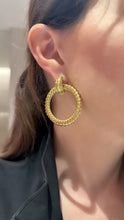 Load image into Gallery viewer, Circle Dangle Earrings - Two