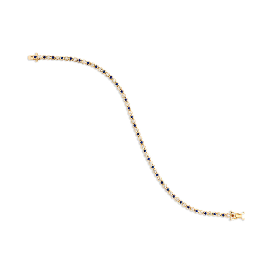 Dainty 3 Diamond Tennis Bracelet
