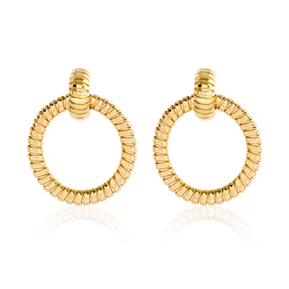 Circle Dangle Earrings