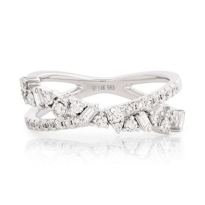 Diamond Criss Cross Band