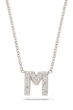 Load image into Gallery viewer, Initial Diamond Pendant