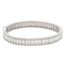 Load image into Gallery viewer, Baguette and Round Diamond Bracelet