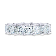 Load image into Gallery viewer, Radiant Cut Diamond Eternity Band