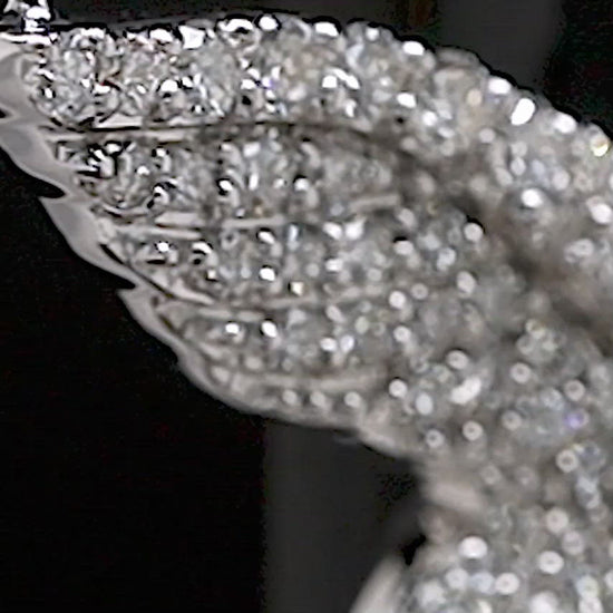 Large Diamond Hummingbird Pendant - Video
