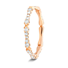 Load image into Gallery viewer, Rose Cut and Round Diamond Band