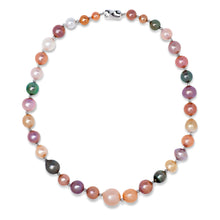 Load image into Gallery viewer, Multi Color Natural Pearl Necklace