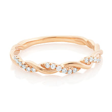 Load image into Gallery viewer, Diamond Twist Band - Rose