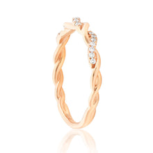 Load image into Gallery viewer, Diamond Twist Band - Rose 2