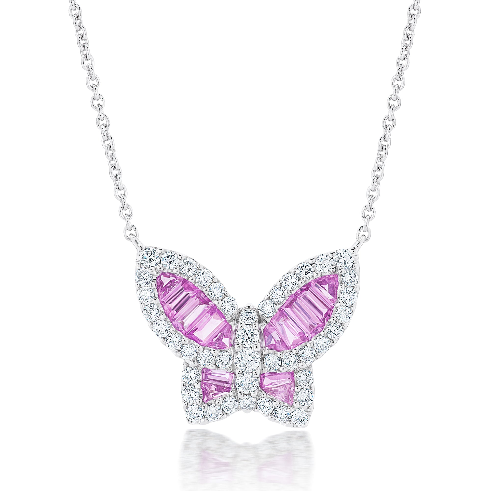 pink sapphire and pearl necklace — Sophie Kissin Jewelry
