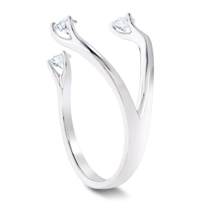 Small Diamond Orbit Ring - Two