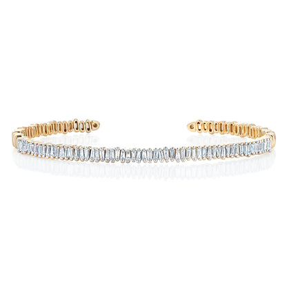 Diamond Baguette Flex Bracelet