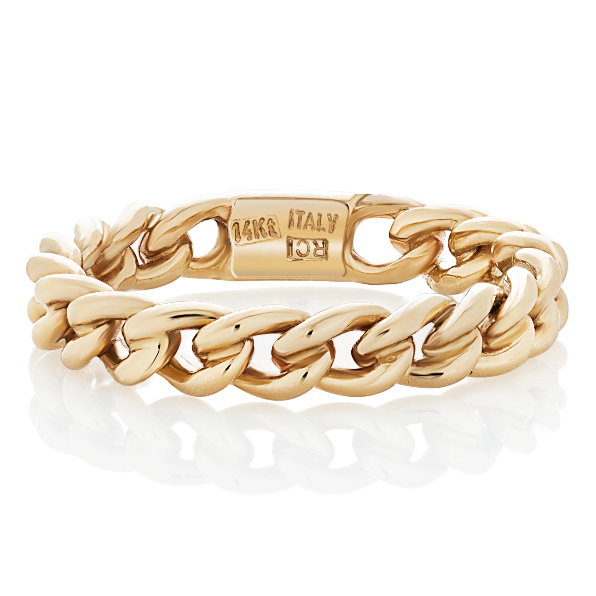 Curb Link Diamond Chain Ring – Nicole Rose Fine Jewelry
