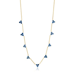 Sapphire Aspen Necklace