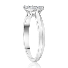 Load image into Gallery viewer, Cluster of Love Diamond Heart Ring - Two