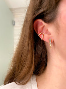 Diamond Dagger Earrings 2