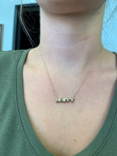 Load image into Gallery viewer, Baby Bubble Name Necklace - Britt