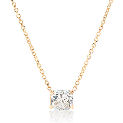Radiant Diamond Pendant