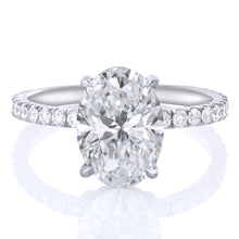 Load image into Gallery viewer, Oval Diamond Engagement Ring