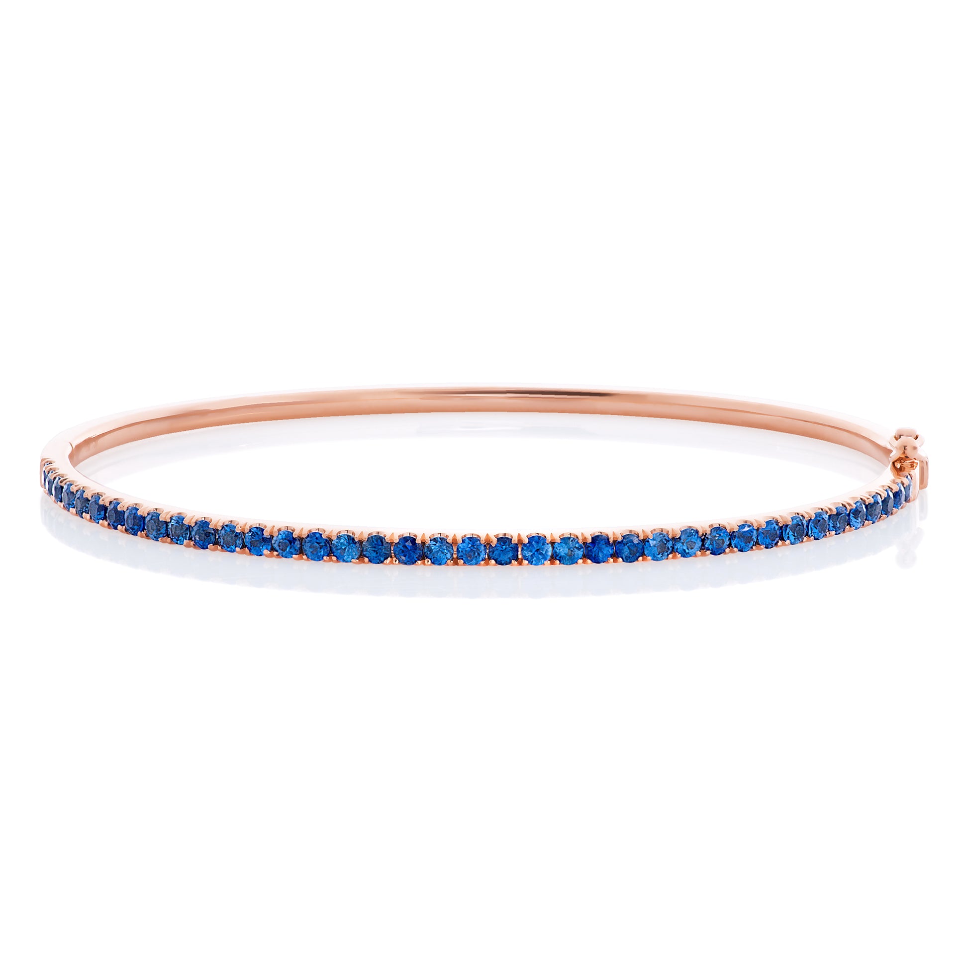 Halfway Sapphire Bangle