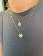 Load image into Gallery viewer, Baby NYC Cobblestone Heart Pendant 7