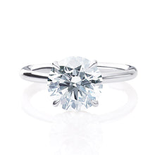 Load image into Gallery viewer, Classic Four Prong Solitaire Diamond Ring