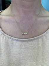 Load image into Gallery viewer, Baby Bubble Name Necklace - Lily